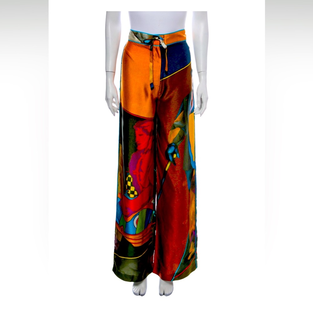 NWT silk pants